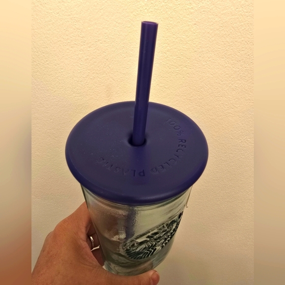 NWT Starbucks 2025 Halloween LATAM Release Recycled Glass 16 Oz - Picture 5 of 8